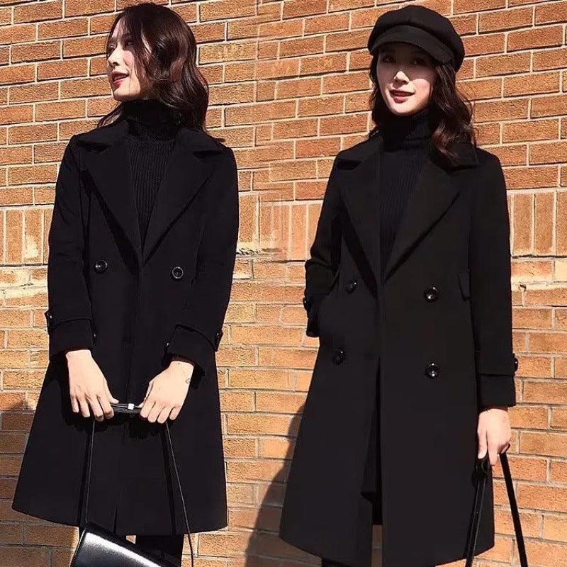 The Noir Wool Coat