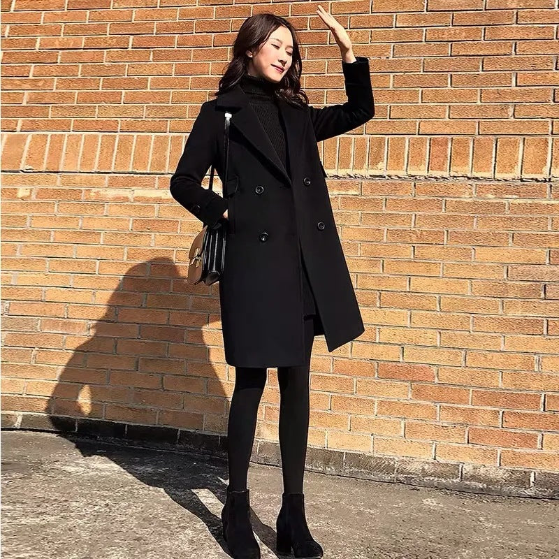 The Noir Wool Coat
