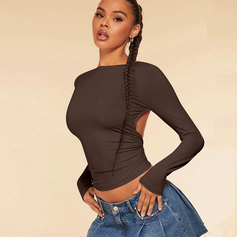 The Zara Backless Crop