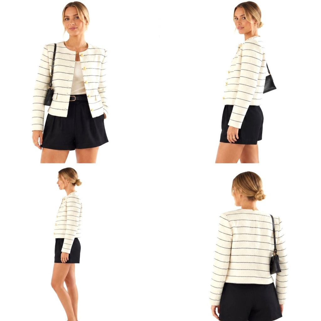 The Porto Striped Blazer