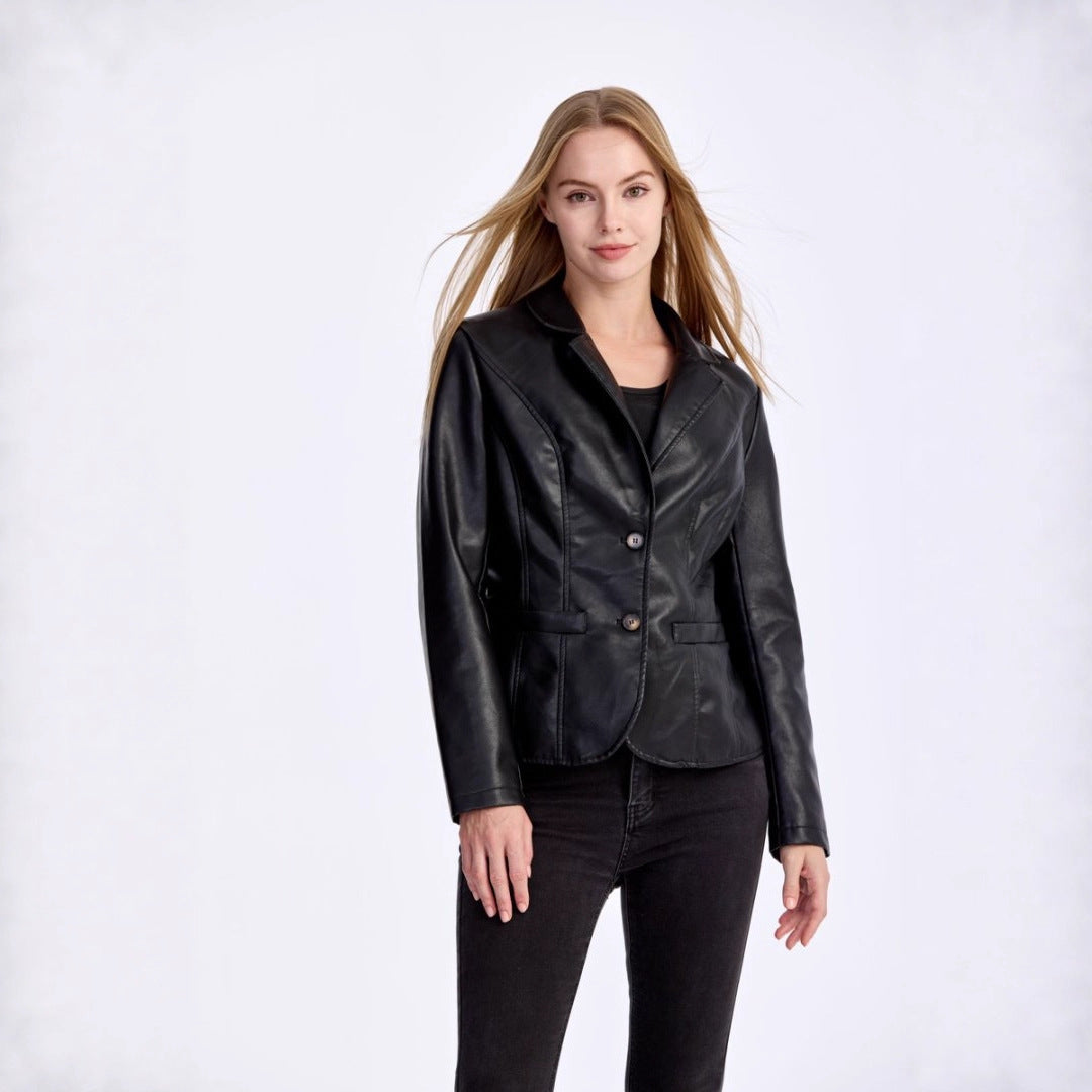 The Chelsea Leather Coat