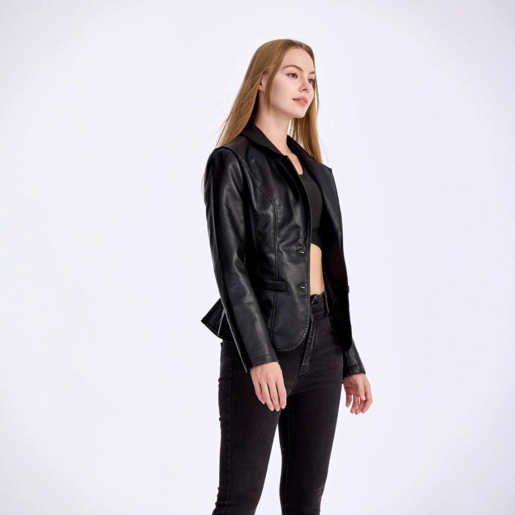 The Chelsea Leather Coat