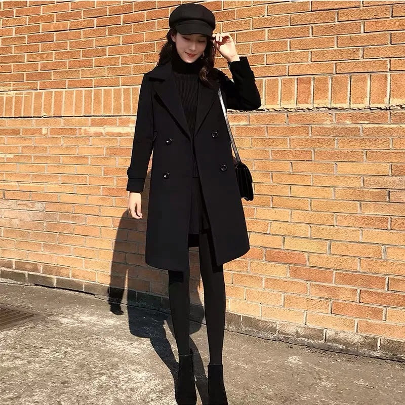 The Noir Wool Coat