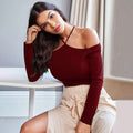 The Scarlet Halter Top
